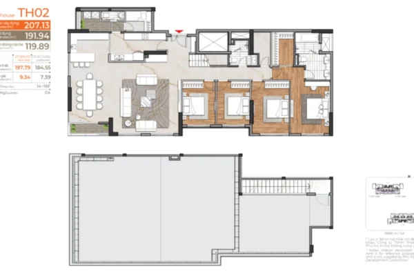 Thiết kế căn hộ Tophouse