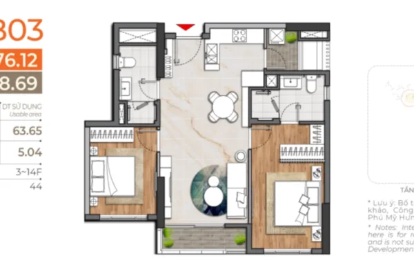 Các kiểu nhà tại Cardinal Court