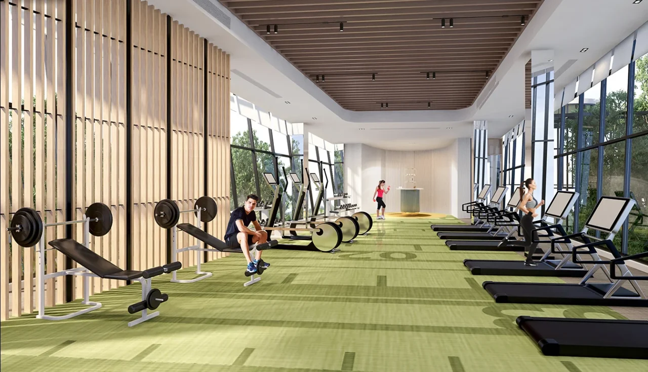 Phòng Gym tại Cardinal Court